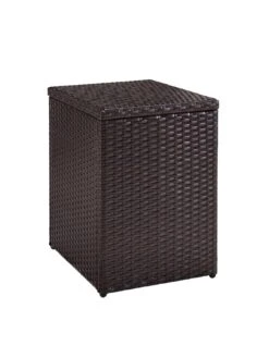 Crosley Palm Harbor Outdoor Wicker Rectangular Side Table 6 Crosley Palm Harbor Outdoor Wicker Rectangular Side Table -Garden Supplies Sales 2024 8611950 03v