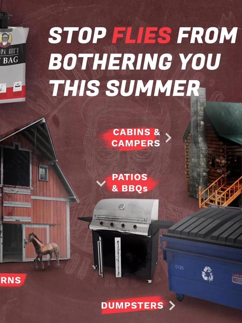 Grandpa Gus's Fly Bags, Set Of 6 4 Grandpa Gus's Fly Bags, Set Of 6 - Image 4