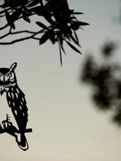 Metalbird Great Horned Owl -Garden Supplies Sales 2024 8612018 02V tif