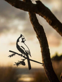 Metalbird Cardinal -Garden Supplies Sales 2024 8612021 03v