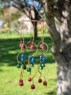 Spiral Bells Wind Chimes -Garden Supplies Sales 2024 8612052 009 tif
