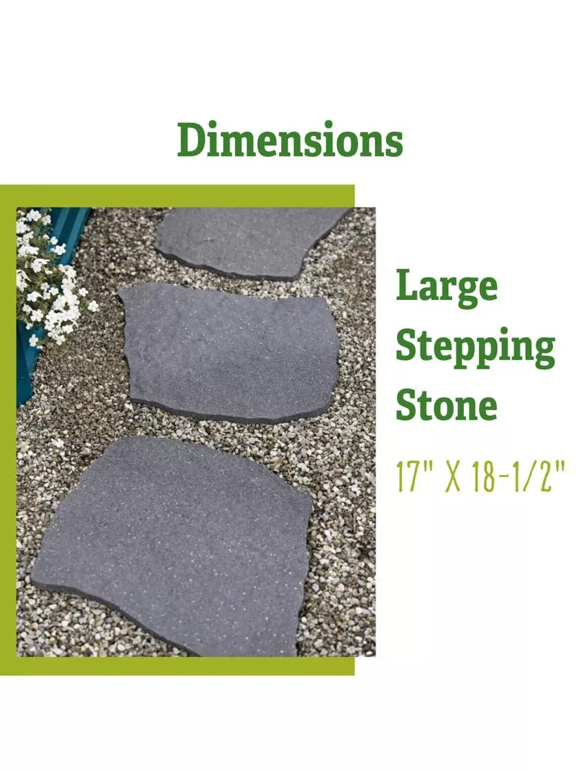 Recycled Rubber Flagstone Stepping Stone 11 Recycled Rubber Flagstone Stepping Stone - Image 11