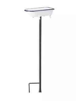 White Enamel Bathtub Birdbath 8 White Enamel Bathtub Birdbath -Garden Supplies Sales 2024 8612266 03V jpeg