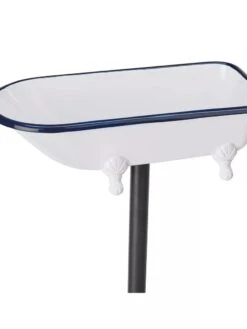 White Enamel Bathtub Birdbath 9 White Enamel Bathtub Birdbath -Garden Supplies Sales 2024 8612266 04V jpeg