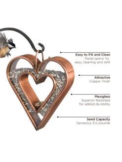 Heart Fly-Thru™ Bird Feeder -Garden Supplies Sales 2024 8612272 03v