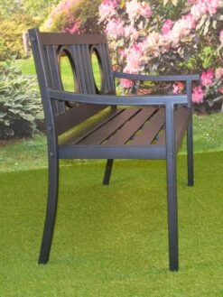 Gramercy Outdoor Metal Bench 10 Gramercy Outdoor Metal Bench -Garden Supplies Sales 2024 8612281 02v