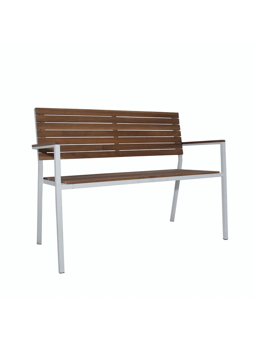 Braylee Metal And Wood Garden Bench 1 Braylee Metal And Wood Garden Bench
