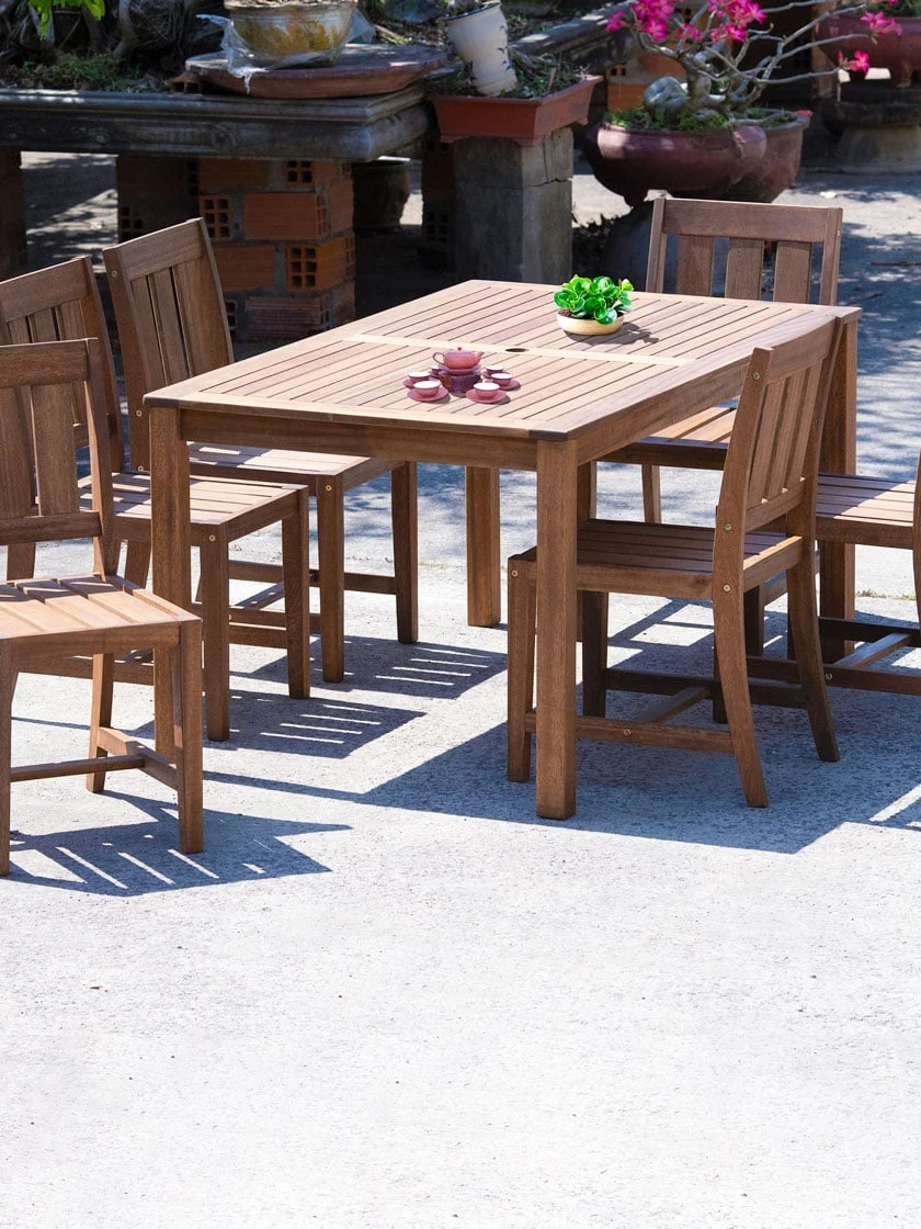 Fontana 7 Pc Outdoor Dining Set 1 Fontana 7 Pc Outdoor Dining Set