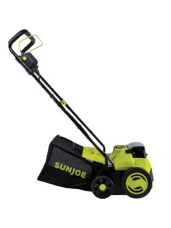 Sun Joe® 48V ION+ Cordless 15-Inch 5-Position Walk-Behind Lawn Dethatcher -Garden Supplies Sales 2024 8612541 09v