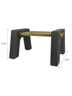 Custom Length Lightweight Indoor Or Outdoor Backless Bench Ends -Garden Supplies Sales 2024 8612858gy 06v