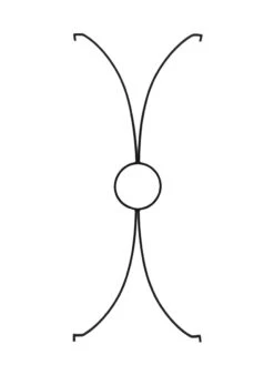 Gazebo Parts Direct Sales Store 49 Achla Aurora Trellis Center Link