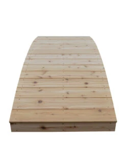 Plank Garden Bridge Unfinished 3' X 8' -Garden Supplies Sales 2024 8613100 02v