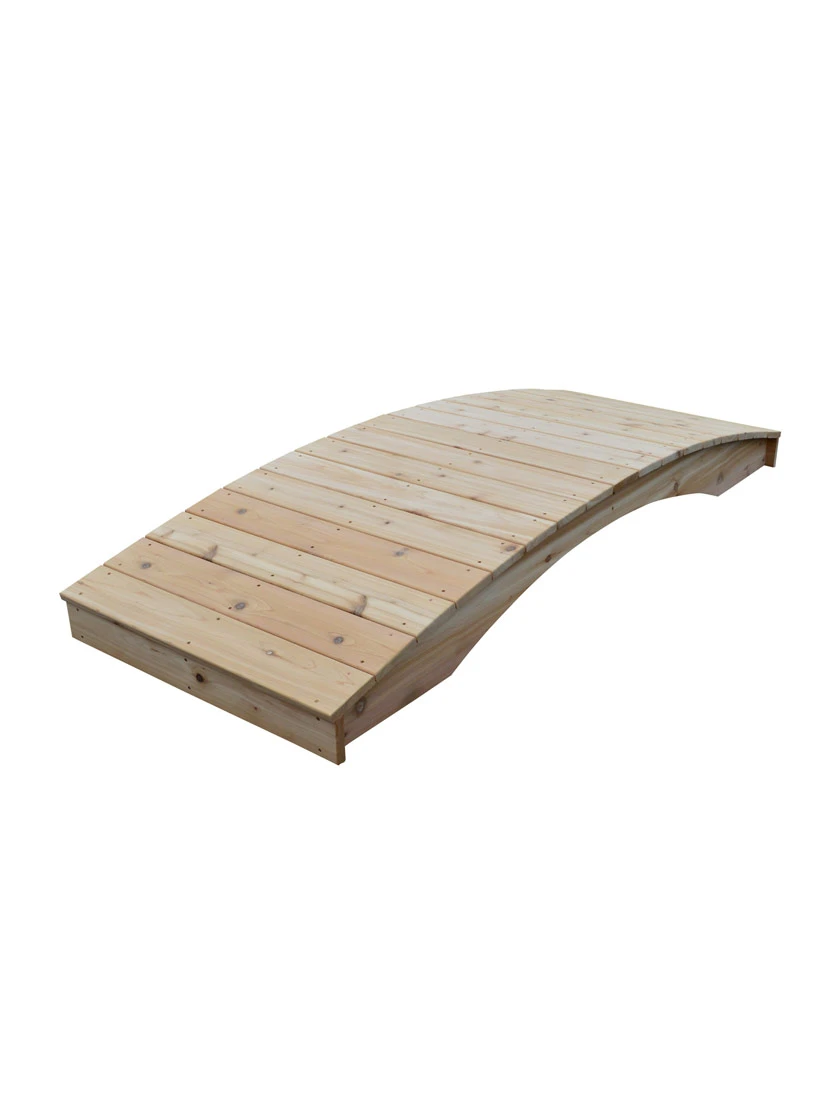 Plank Garden Bridge Unfinished 3' X 12' 1 Plank Garden Bridge Unfinished 3' X 12'