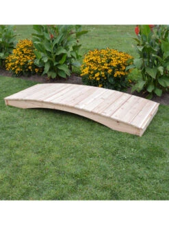 Plank Garden Bridge Unfinished 3' X 8' -Garden Supplies Sales 2024 8613100 05v 2