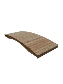 Plank Garden Bridge Unfinished 4' X 8' -Garden Supplies Sales 2024 8613127 03v