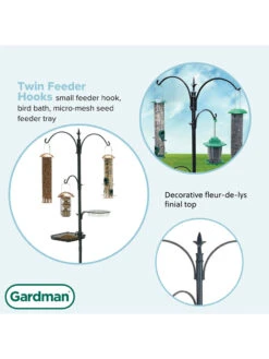 Gardman® Antique Finish Bird Feeding Station -Garden Supplies Sales 2024 8613186 05v