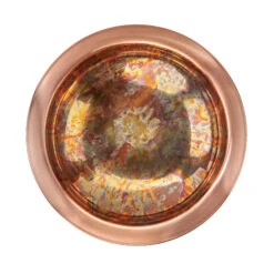 Pure Copper Bird Bath With Hand-Applied Fired Finish And Multipronged Garden Pole -Garden Supplies Sales 2024 8613380 02v