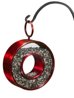 Circle Fly-Thru™ Bird Feeder With A Ruby Red Finish -Garden Supplies Sales 2024 8613383 04v