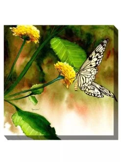 Butterfly Kiss Outdoor Wall Art -Garden Supplies Sales 2024 8613998 01V 3 4