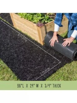 Recycled Rubber Walkway, 2' X 8' -Garden Supplies Sales 2024 Rubber walkway 3